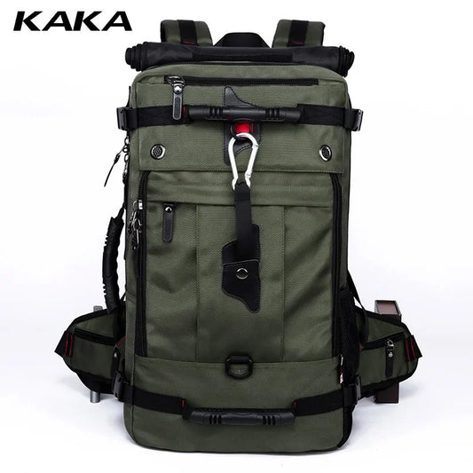 50L Waterproof Durable Travel Backpack Men Women Multifunction 17.3 Laptop Backpacks Male Outdoor Luggage Bag Mochilas